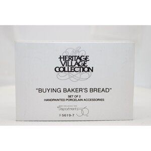 Dept 56 Alpine Village - Buying Bakers Bread